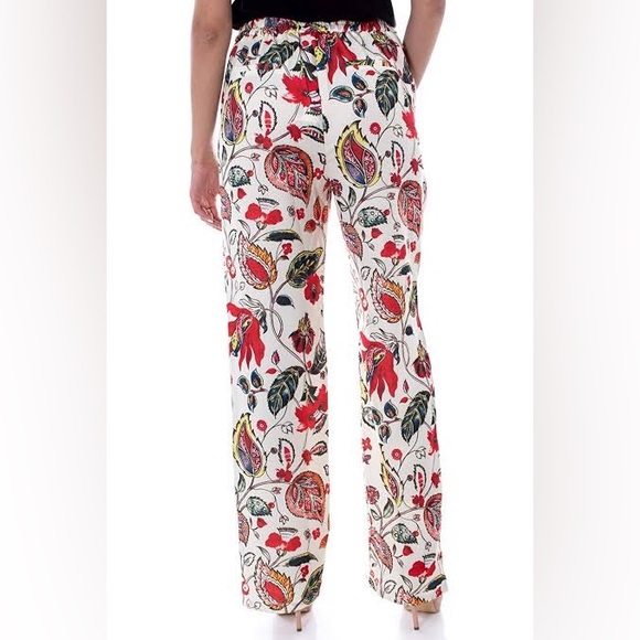 DESIGUAL Dimitri Floral High Waisted Wide Leg Pants Trousers NWT RRP$269 - Picture 5 of 16